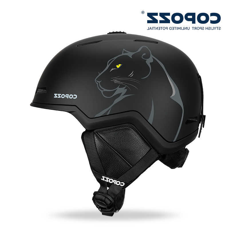 Ski Ski Winter Helmets COPOZZ Snowboard Helmet Half-covered Anti- Safety Helmet Cycling Snowmobile Skiing Protective For Adult And Kid D260919