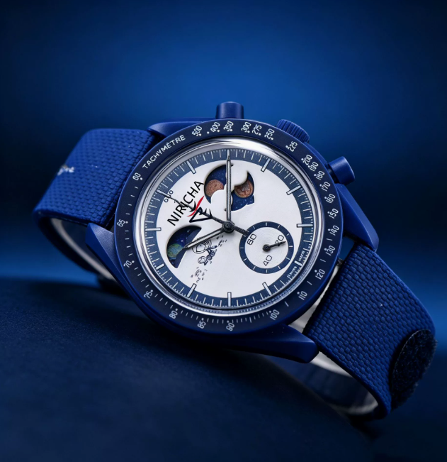 High Quality New2027 Bioceramic Planet Moon Quarz Watch Mission to Mercury 42mm Full Function Chronograph Mens Couple Joint Name Wristwatches 1965 b