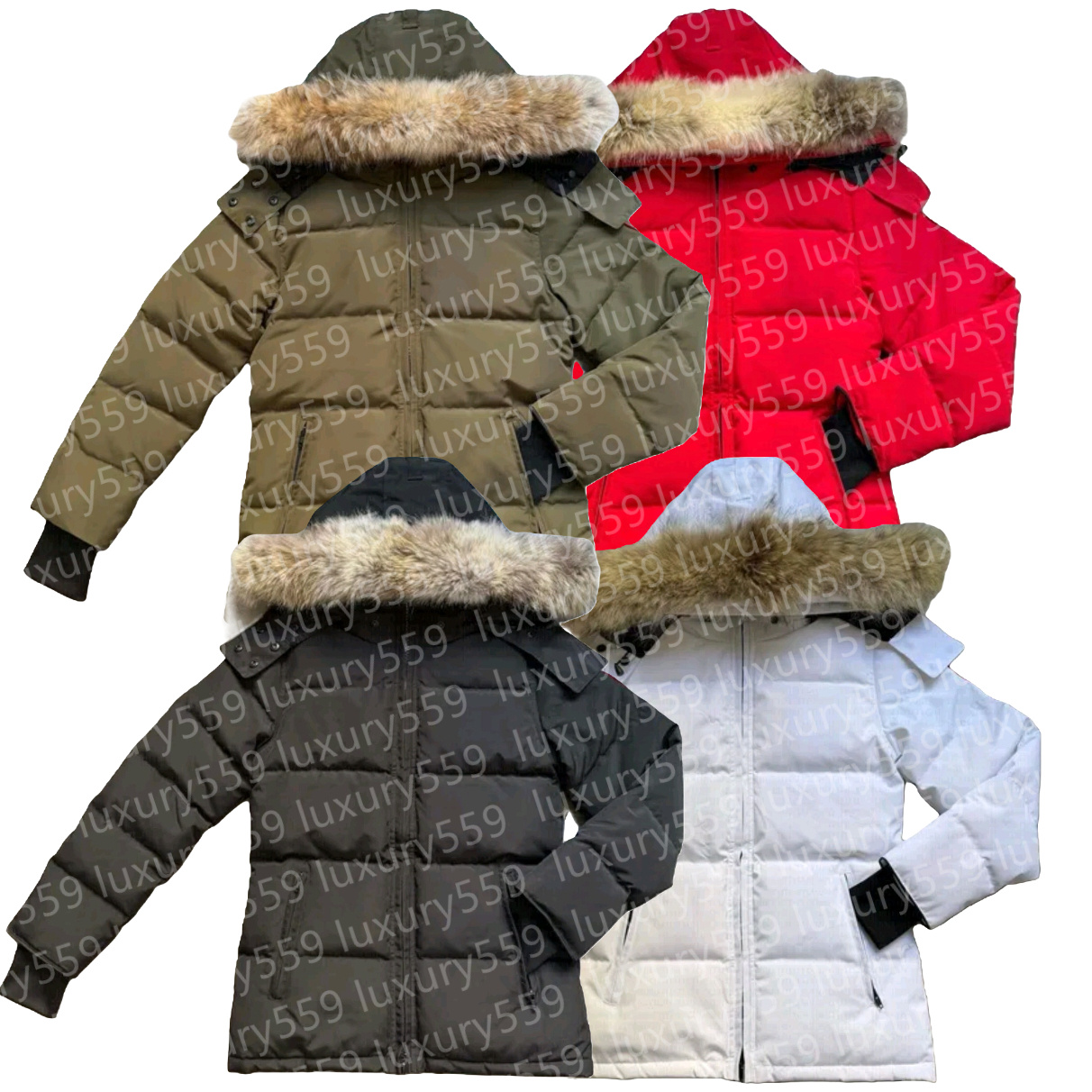 winter jacket women designer women puffer jacket fur coat fur collar parkas down womens outdoor warm autumn coat zipper hooded long sleeve jacket do