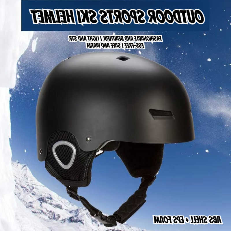 Helmet Ski Helmets Professional Ski Adjustable Warm Earmuffs Ventilation Breathable Winter Sports Safety Helmet for Snowboard Skateboard D260919