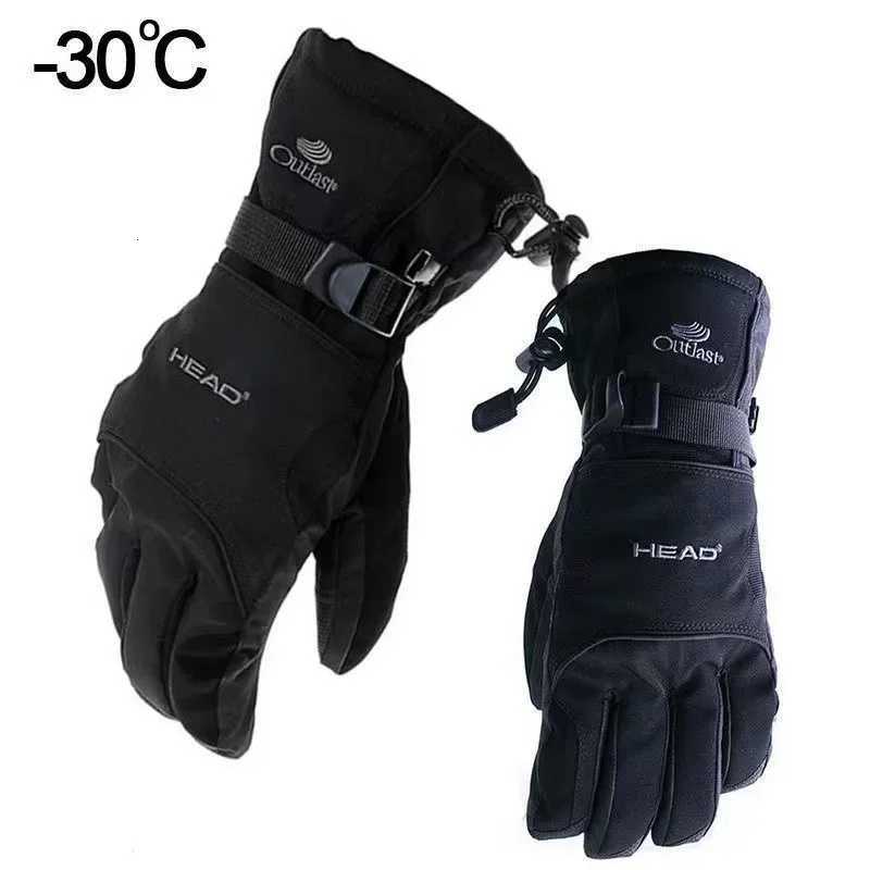 Ski Gloves New Brand Men's Ski Gloves Snowboard Gloves Snowmobile Motorcycle Riding Winter Gloves windpro of waterProof Unisex Snow Gloves D260