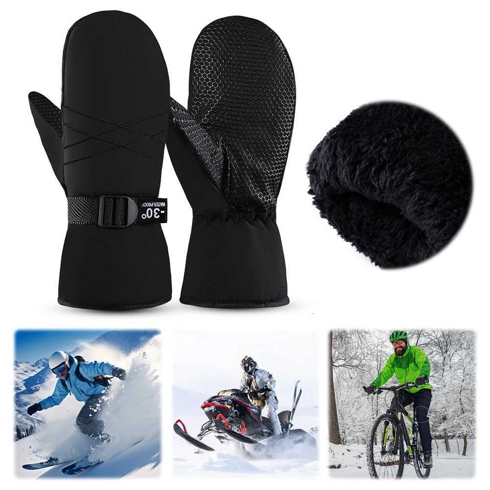 Gloves Ski Mittens waterProof Ski Snow Gloves Thermal Winter Gloves Snowboard Gloves Cold Weather Gloves for Men and Women D2609191