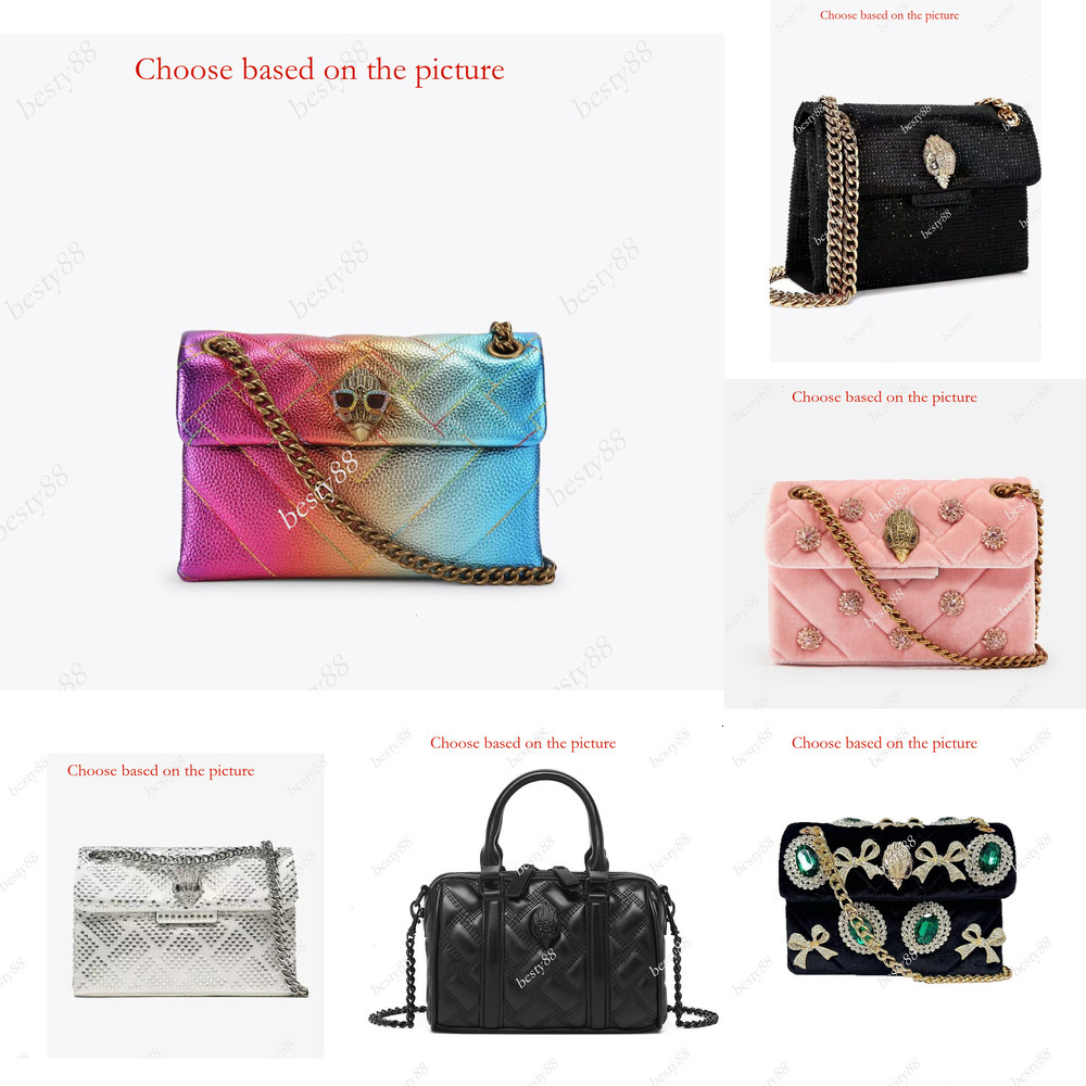 2026 New designer bag KG Evening Bags Designer Quilted Chain Clutch Bag With Eagle Head Hardware Embellishment For Women Elegant Party Gift
