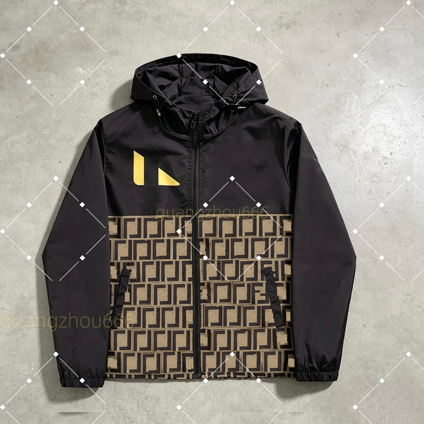 Designer mens Hooded Jacket coat Popular luxury Jacket Autumn Windproof Embroidered letters Printing Men's Casual Sports windbreaker Clothin