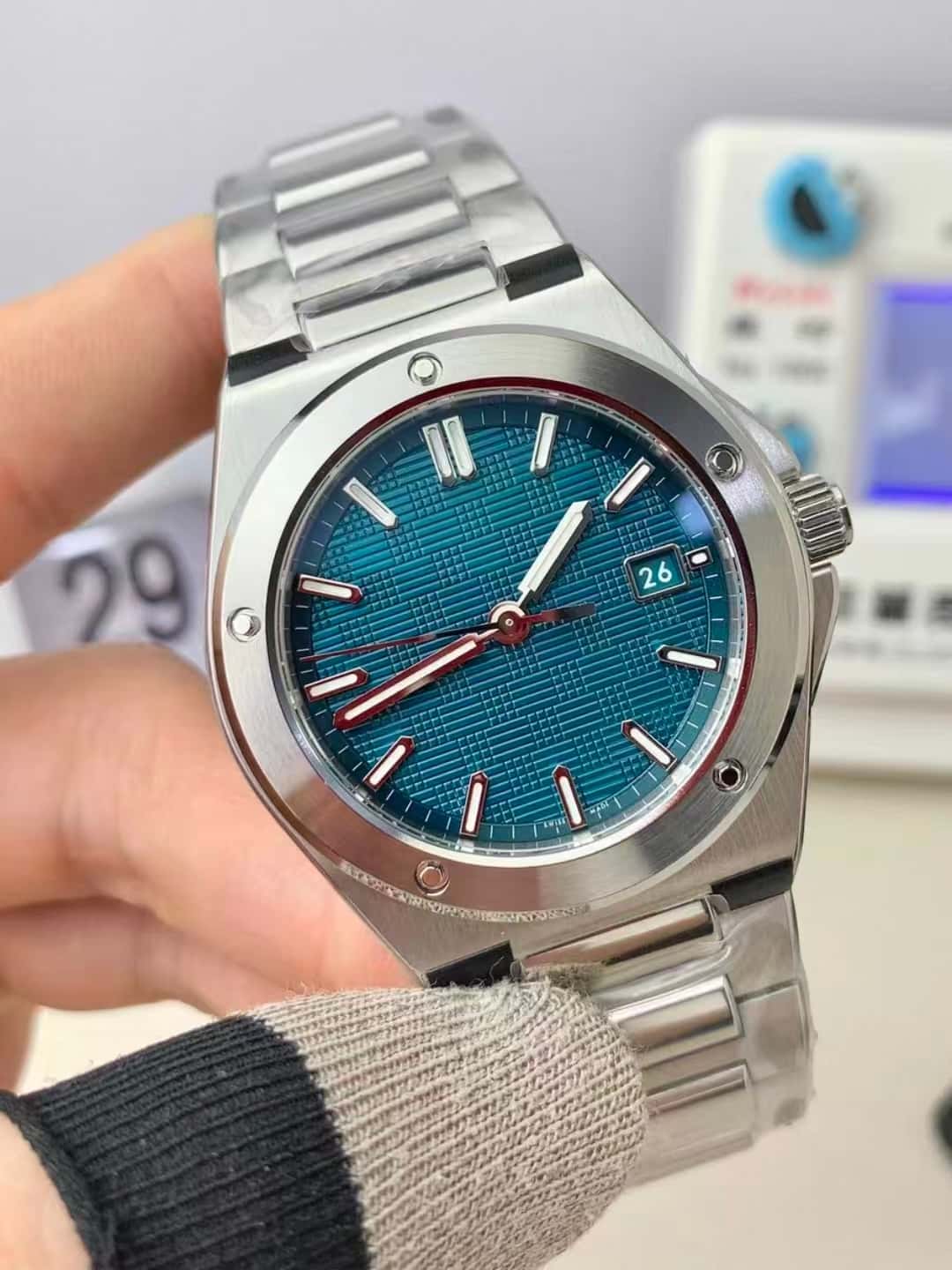 TOP iwcly watch designer watch mens watch iwcpilot watch 41MM Watch with Original box Men's Fully Automatic Mechanical Watch high quality watch