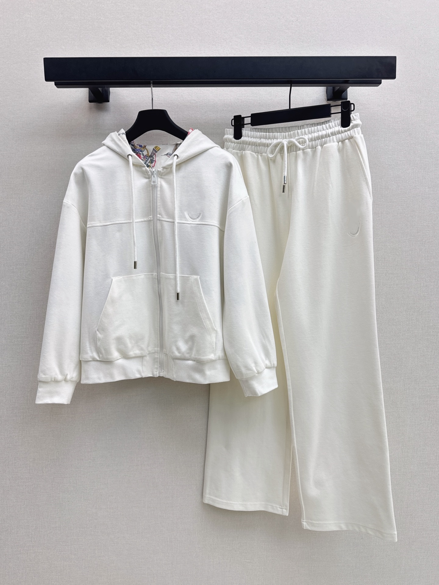 Ensemble de veste à laçage brodé rétro D - Nouvelle collection