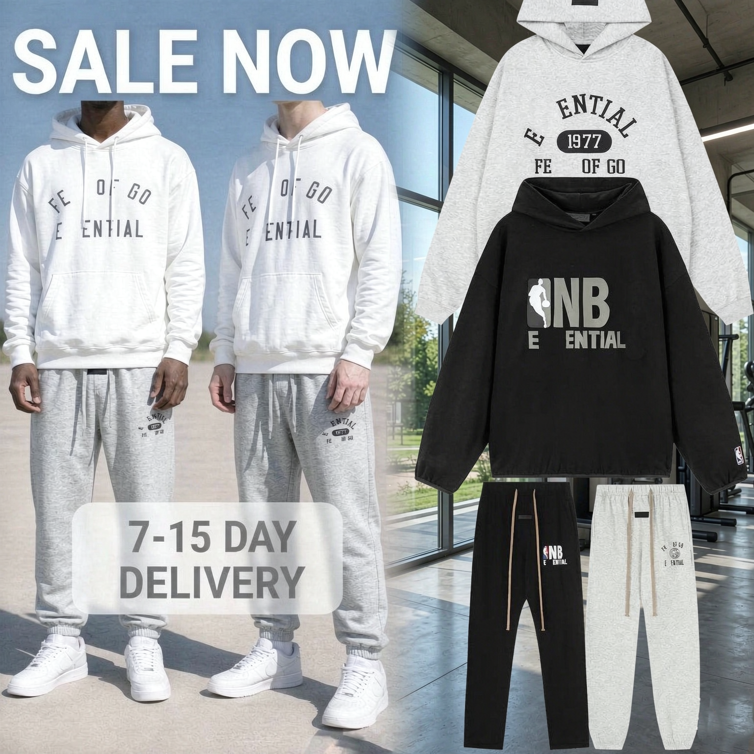 fear of go hoodie essential hoodie Designer pants FOG Coat vintage feeling Jacket Long Sleeve Crewneck Sweatshirt jeans tracksuit mens size Womens u