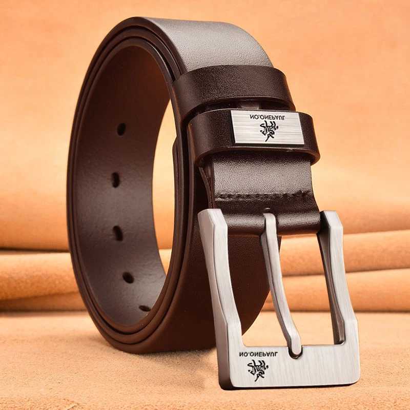 Trend New Mens Quty Buckled Jeans Leather Casual Belt Business Cowboy Belt Mens S26091906BK