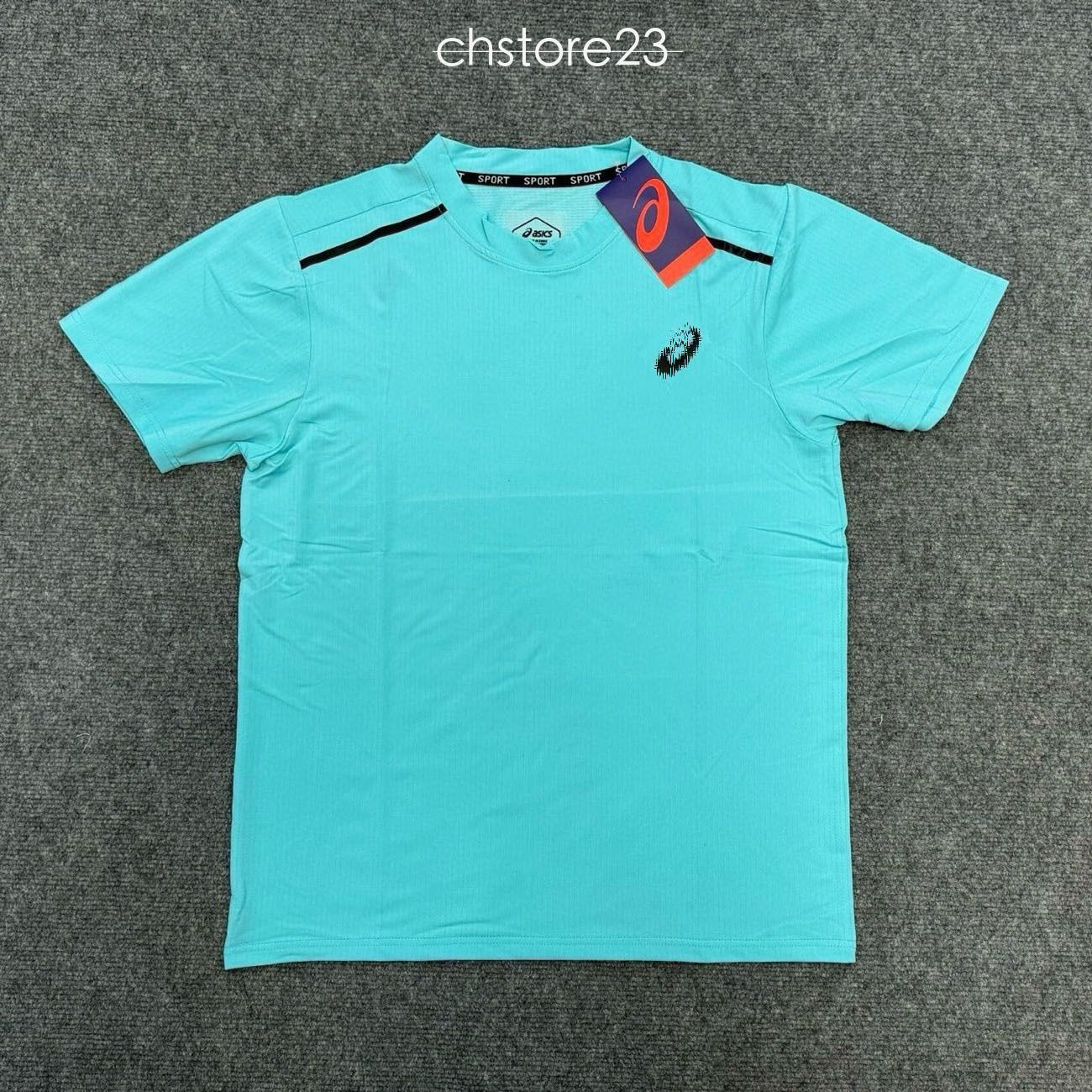 Asicsly Tracksuit Designer Mens T Shirts Shorts Quick Dry Short Sleeve Top Quality Summer Quick Dry Set For Running Lightweight Breathable Fabric Gy