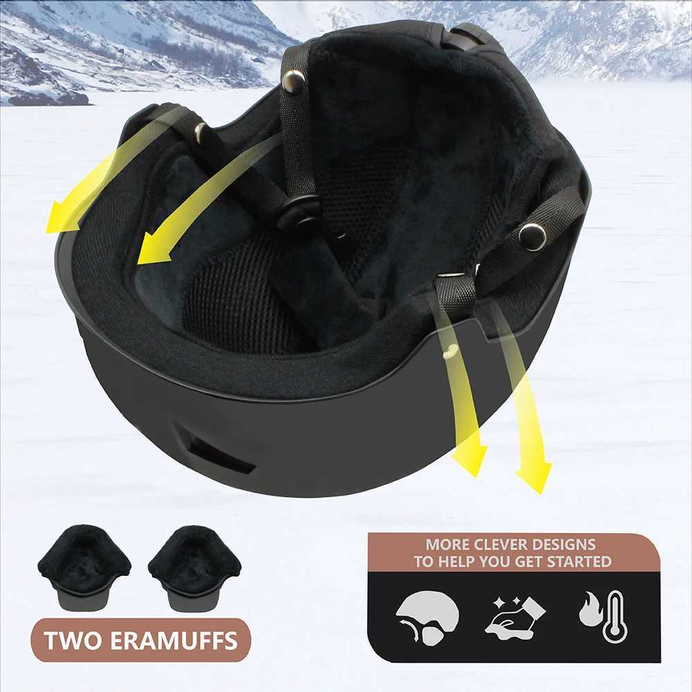 Ski Ski DRIFT Helmets SMITH helmet overall molded ABS+PC+EPS high-quality ski helmet outdoor sports snowboard and skateboard safety helmet D2609191