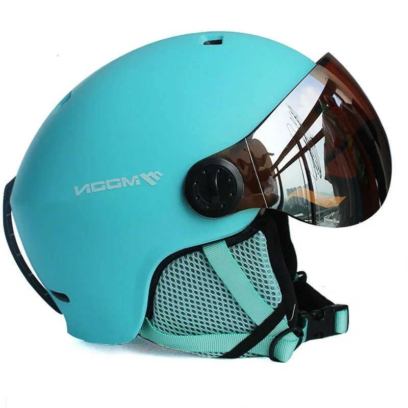 Ski Helmets MOON Skiing Helmet Snowboard Skateboard Integrally-Molded PC+EPS High-Quality Outdoor Sports Ski Helm with Goggles D260919