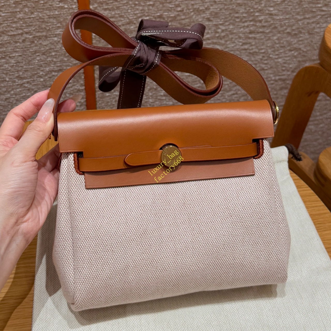 10A luxurys designer bags bags designer women bag 20CM Canvas and Leather Shoulder Bag Ebony luxurys handbags mirror quality bags womens designer ba