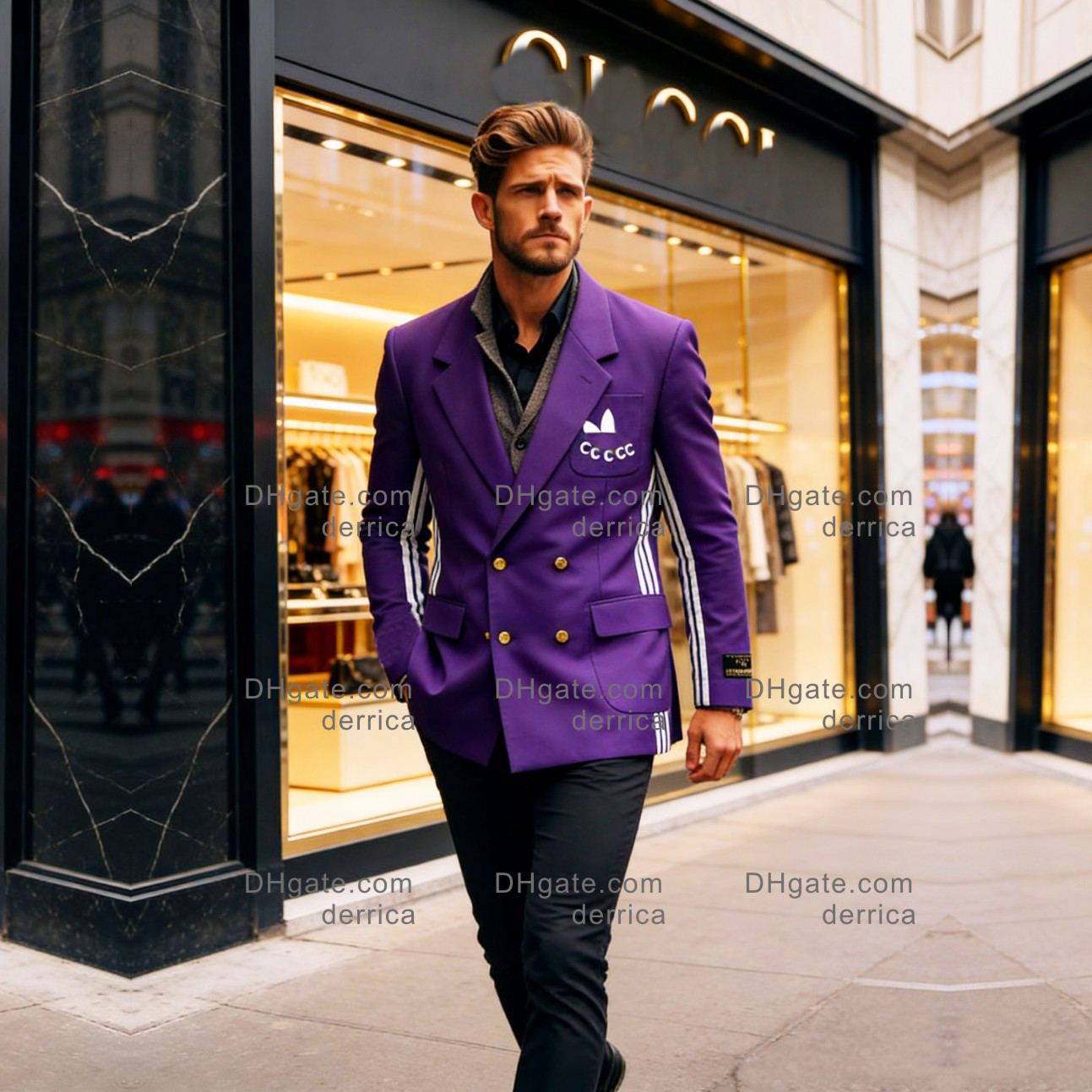 Designer Men's Suits Blazers jacket Coat classic letter Business Casual Slim Fit Formal Suit Blazer Men Suits top pant