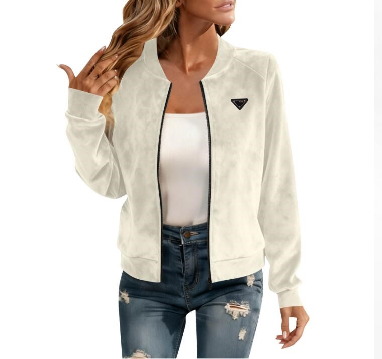 luxury women baseball Jacket Fashion Ladies Suede Zip-Up designer jacket Letter Classic Warm Sportswear Clothes women coat