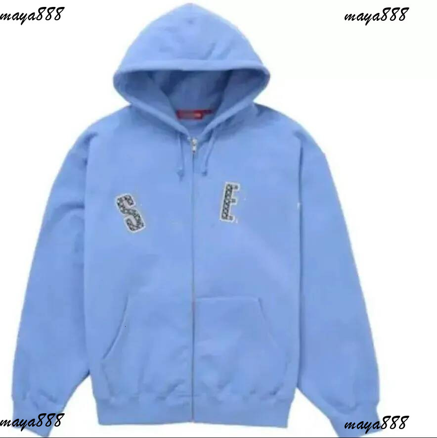 Supremly Hoodie Designer Brand Autumn Camouflage Zipper Pullover Vintage Graphic Print Luxury Loose Fashion High Street Sweatshirts Supremness Hoodi