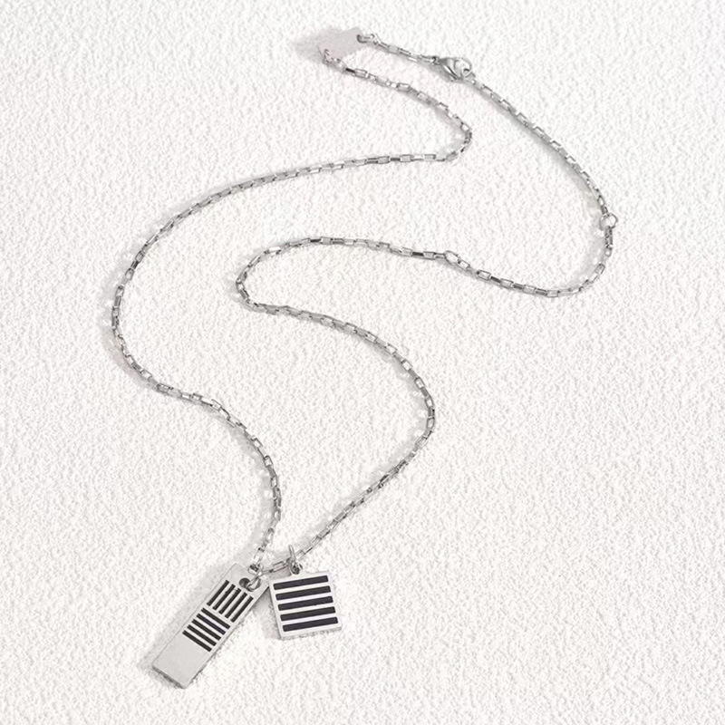 Silver Chain Necklaces Classic Fashion Neckalce Woman Couple Chains Brass Necklace Seiko Jewelry Supply