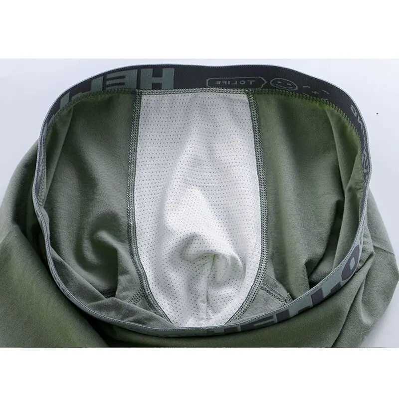 Underwear Underpants 4Pcs Men's Cotton BoxerShorts Man Panties Mens Boxers Breathable U Convex Comfort Male Underpants Sexy Male Boxers D260918