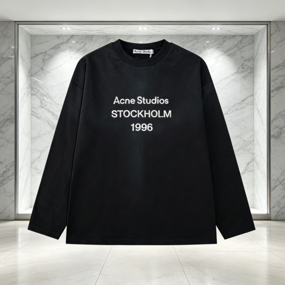acn longsleeve pullover men women hoodies designer zip up hoodie fashion sweatshirt High quality graphic hoodie American style new loose casual wear