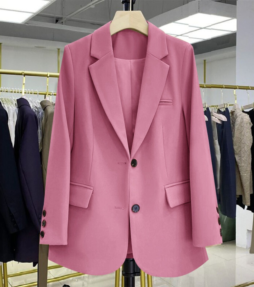 Adele399 Nouveau costume professionnel haut de gamme pour femme, élégant et stylé, jeune et beau.