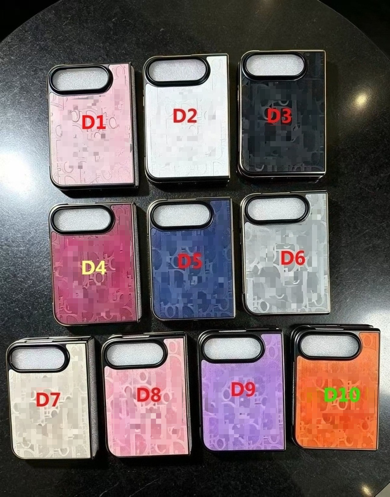 High quality New style Compatible iPhone Duo Foldable Phone Case Designer Shockproof Anti-Scratch Hard Cover Slim Full Coverage Luxury Bumper Fashio