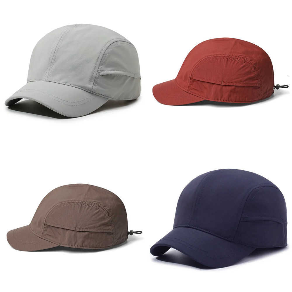 Short-Brim Men'S Berets Cap A New Summer Style Breathable And Quick-Drying Baseball Hat Lightweight Soft-Top Duckbill Cap for Women J260919
