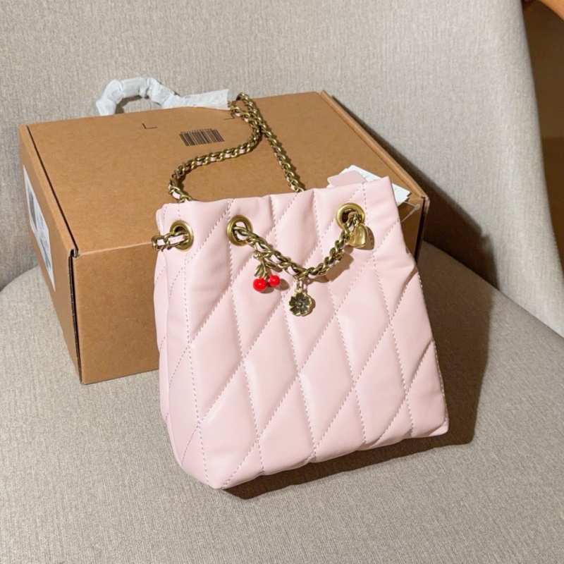 Designer Cute Shoulder Bags Luxury Pull-rope Handbag Fashion Woman Bucket Bag Mini Shoulder Bag Trendy Tote Woman Man Leather Purses