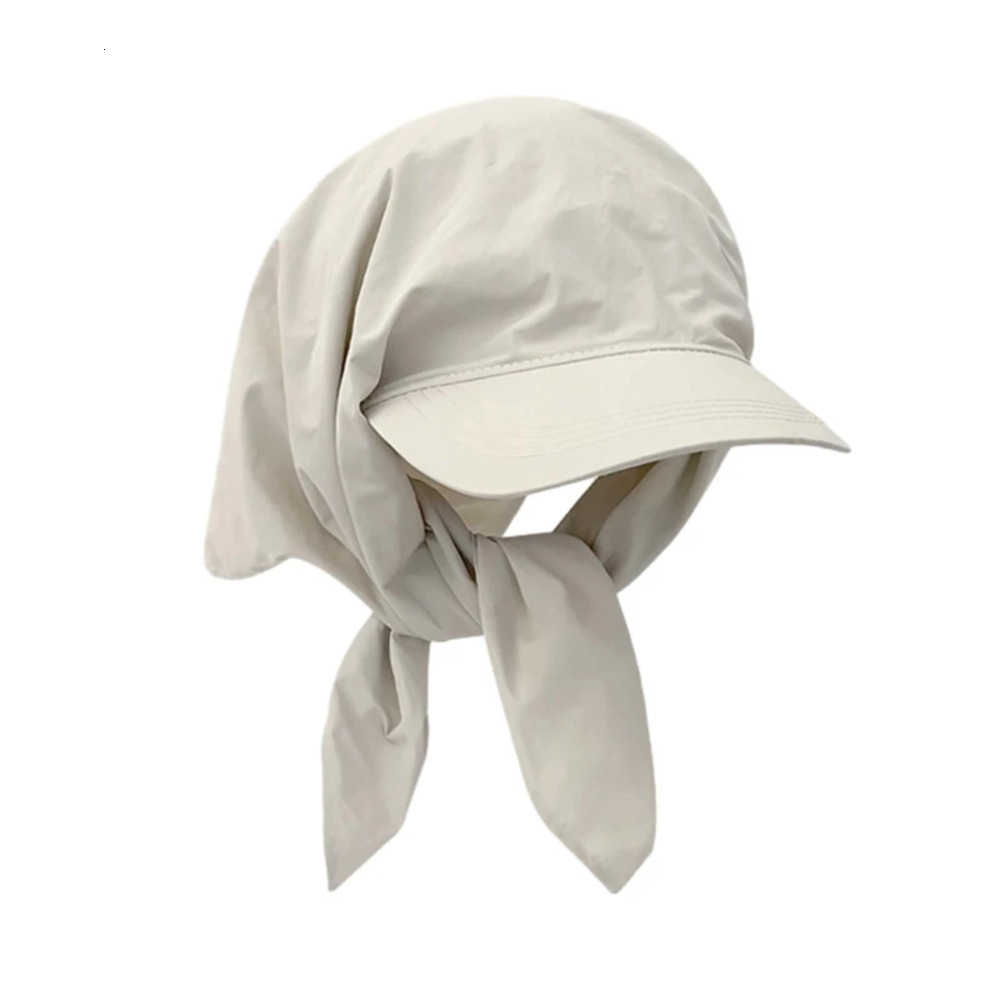Cap Berets Baseball Adult Bandana Spring Summer Casual Sport Cap for Woman Men Outdoor Visor Hat with Adjust Headscarf J260919