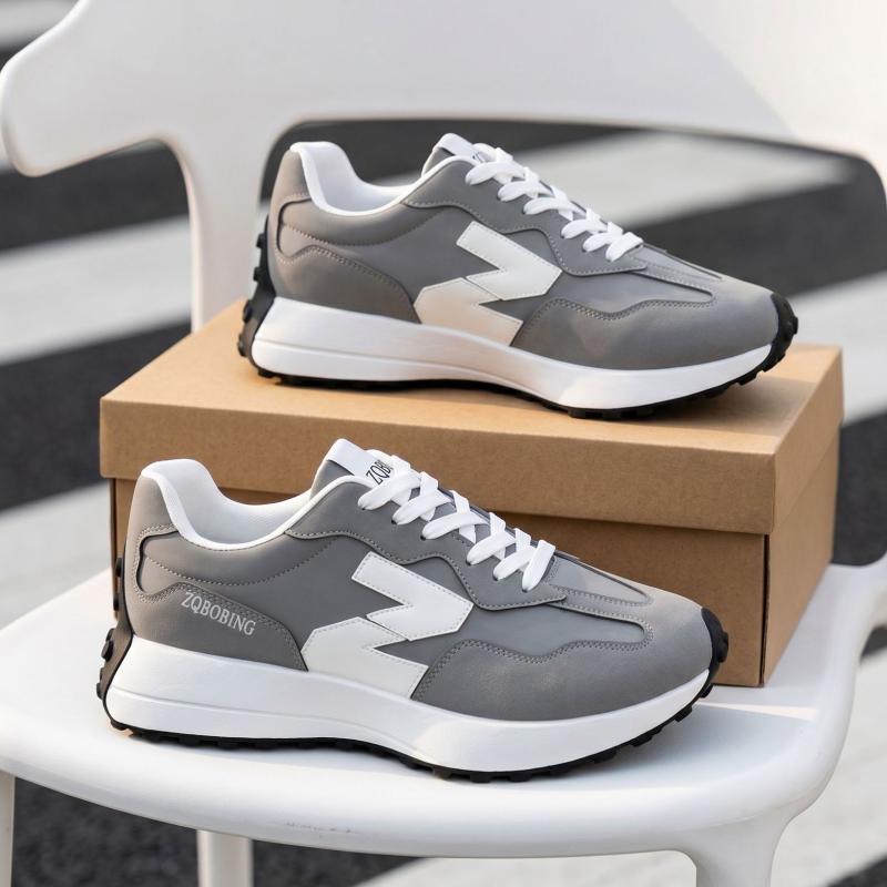 Designer 2026 new classic letter sports shoes versatile height increasing student casual shoes for men and woman