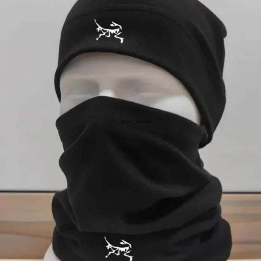 Beanie/Skull Caps arc snood mens and womens winter windproof scarves fleece thickened guards neck covers outdoor sports cycling AA