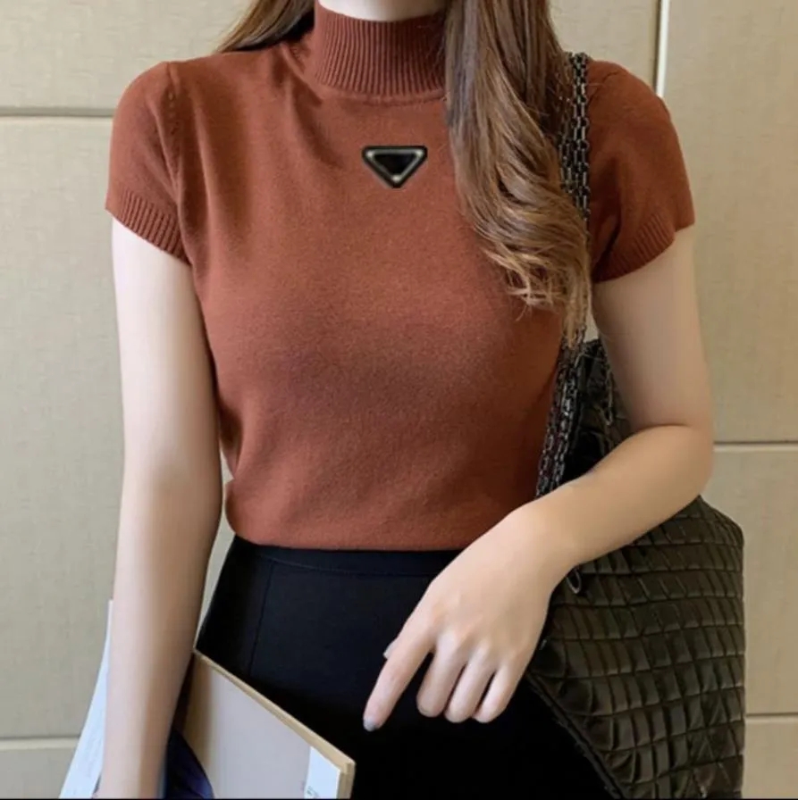 2026 Blusas Mujer De Moda Spring Summer Solid Slim Turtleneck Blouse Women Clothing Korean Knitted Casual Universal sizing