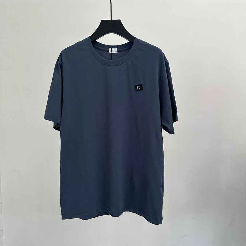 Cpcompanyyyy Designer Shirt Summer Mens Luxury CP Glasses Pure Round Neck Short Shirt For Young Students Simple And Loose Unisex Kids T Size M-xxl