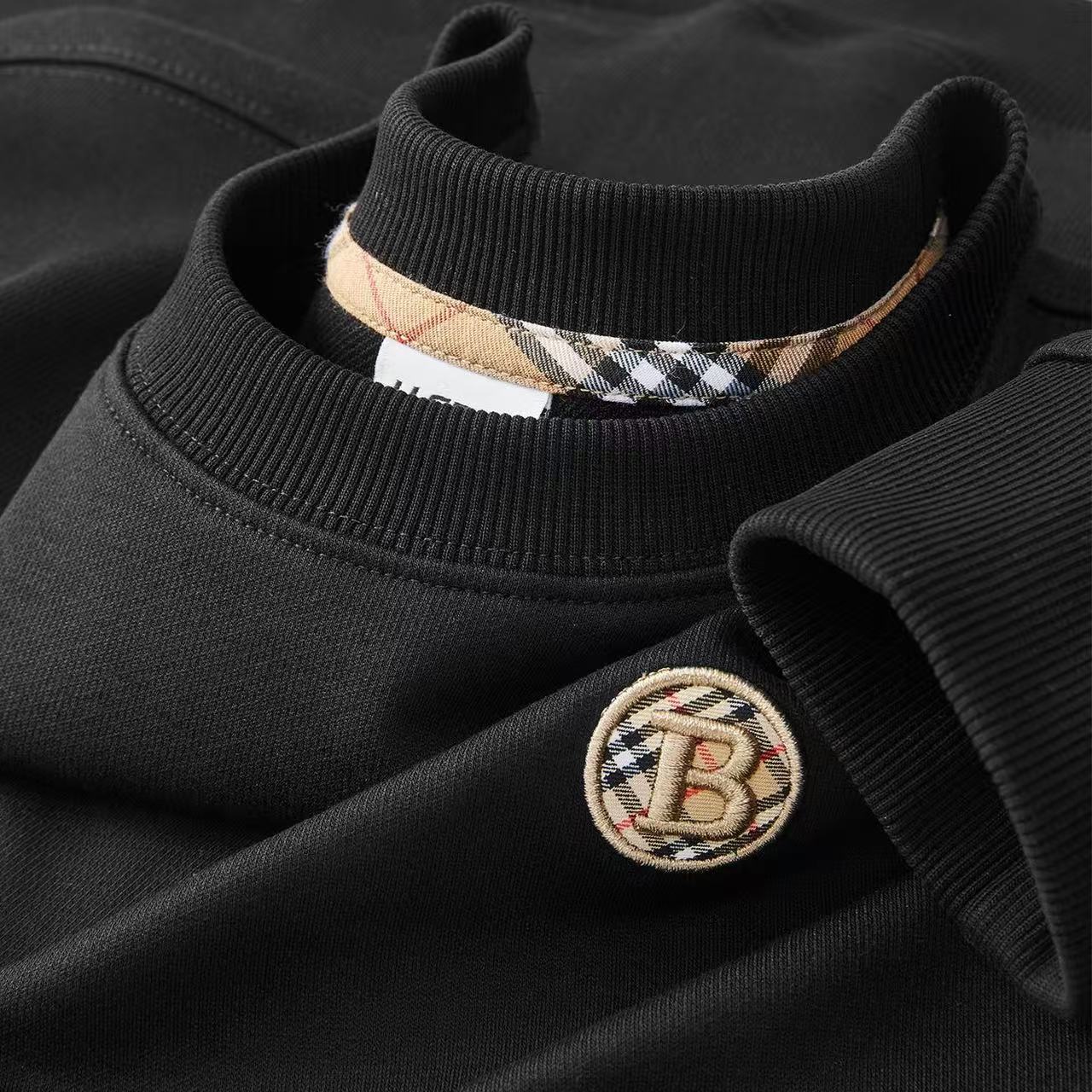 Men's Hoodies & Sweatshirts High-end letter embroidered hoodie for men, new autumn/winter 2026 fashion trendy brand long-sleeve round-neck long