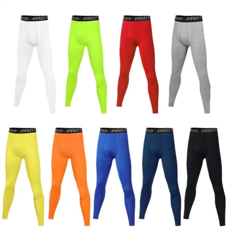 Inverno Uomo Donna Bambino Bambini Collant da corsa PALESTRA Pantaloni Basket Calcio Calcio Fitness Esercizio Trekking Sport Legging lungo B68 26092