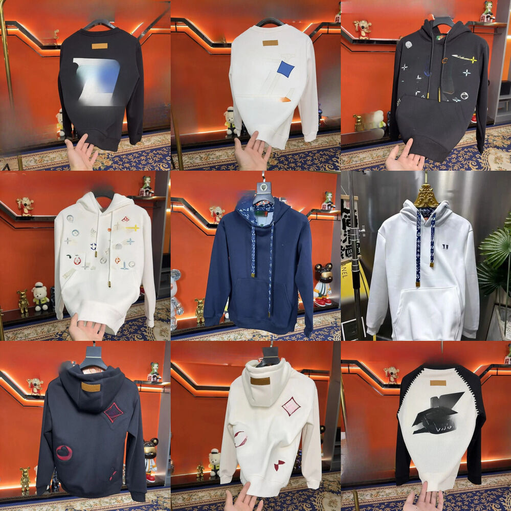 Designer sweater men louisssss Men's Hoodies Sweatshirts Hoodie designer men's luxury hoodie sweatshirt high quality blue long sleeve hip