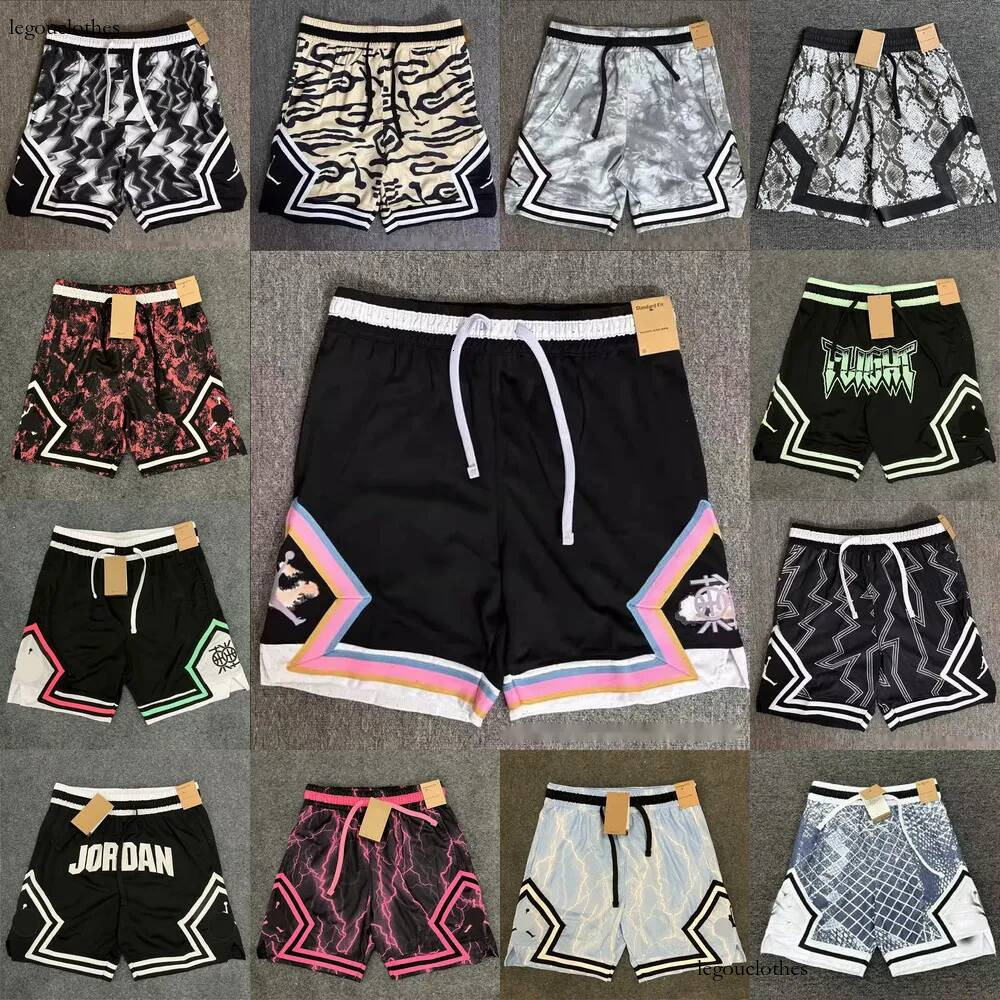 Pantaloncini firmati da uomo Pantaloncini da basket estivi Pantaloni Pantaloncini da fitness con stampa in rete Pantaloni Pantaloncini da corsa spor