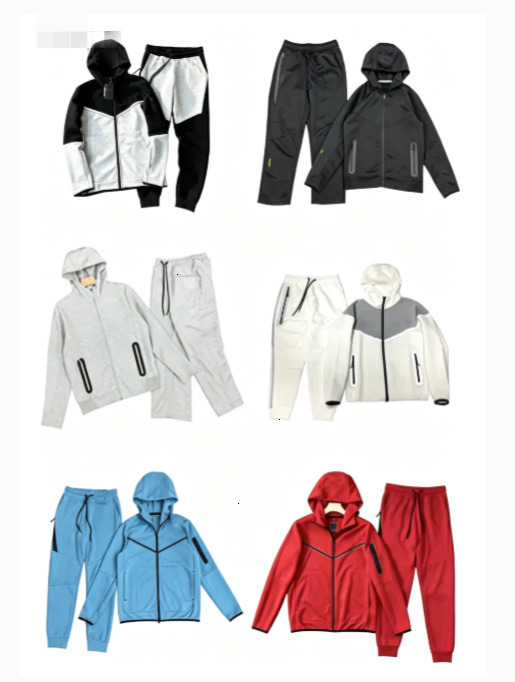2026 new Designer nocsta tracksuit man women jogger suit hoodie thick fleece high quality tech sports pants jackets cotton trousers men tracksuit
