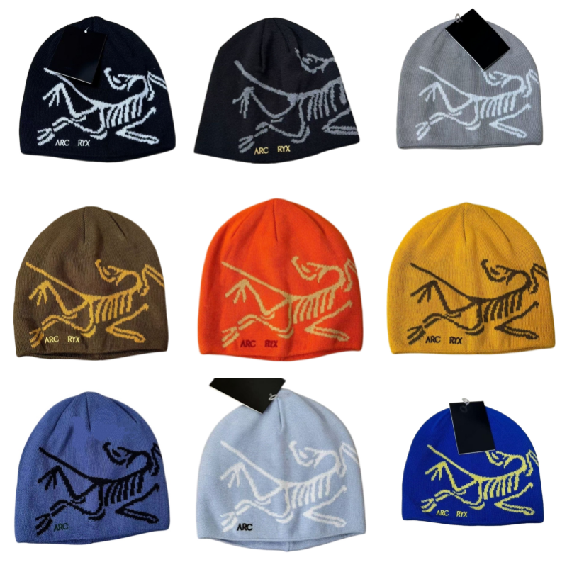 Knitted Winter Hat Arc Beanie Fashion Designer Beanies Skull Caps For Women Bonnet Dressy Autumn Mens Hats Outdoor Cold Weather Windproof Hundred Ta