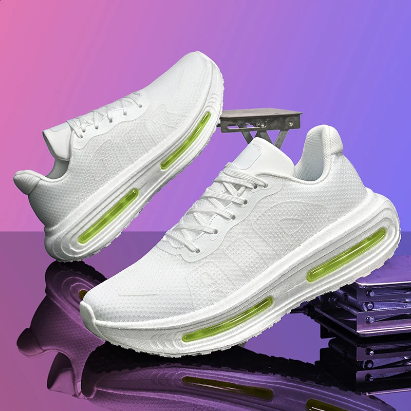 Men's Cushioning Running Shoes Lightweight Athletic Casual Sneakers Male Non-Slip Sports Shoes Outdoor Travel Walking Shoes 260807