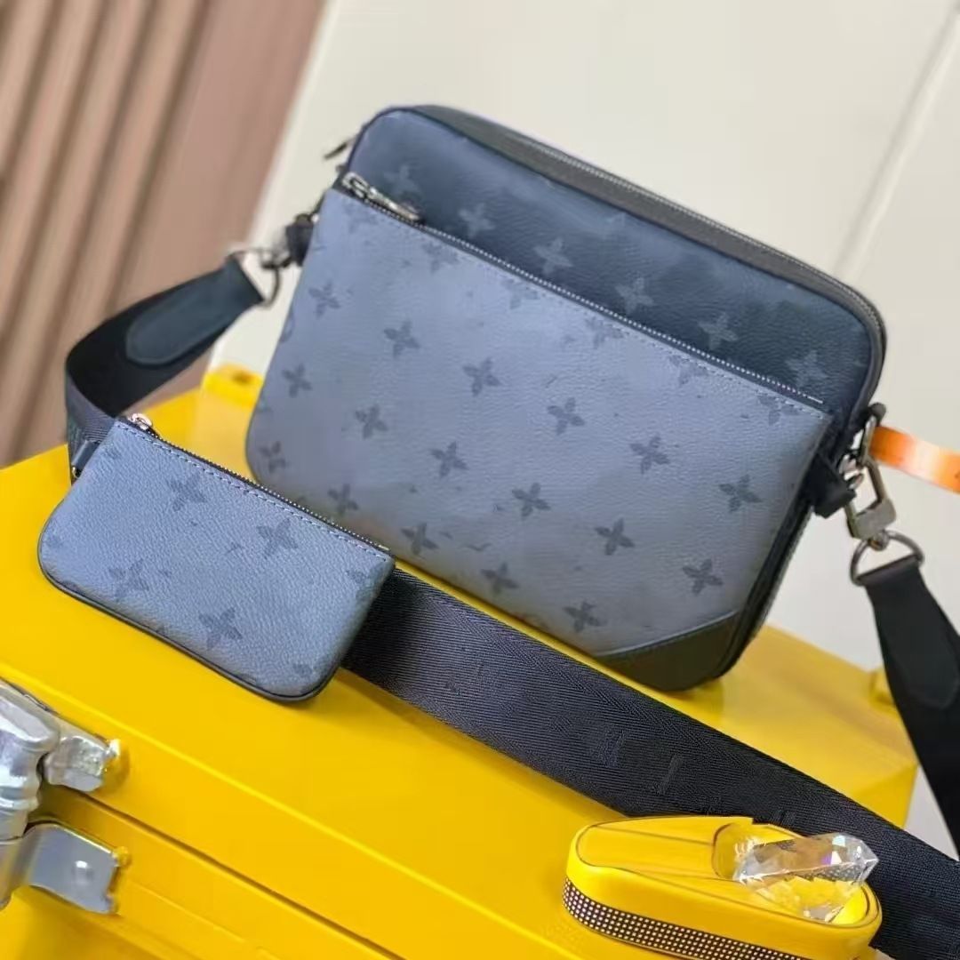 Three in One designer bag 2026 new Mens Crossbody Bag For Man Shoulder Messenger Bag Male Handbag women Luxury Bag sacoche homme luxe dgate maxi fla