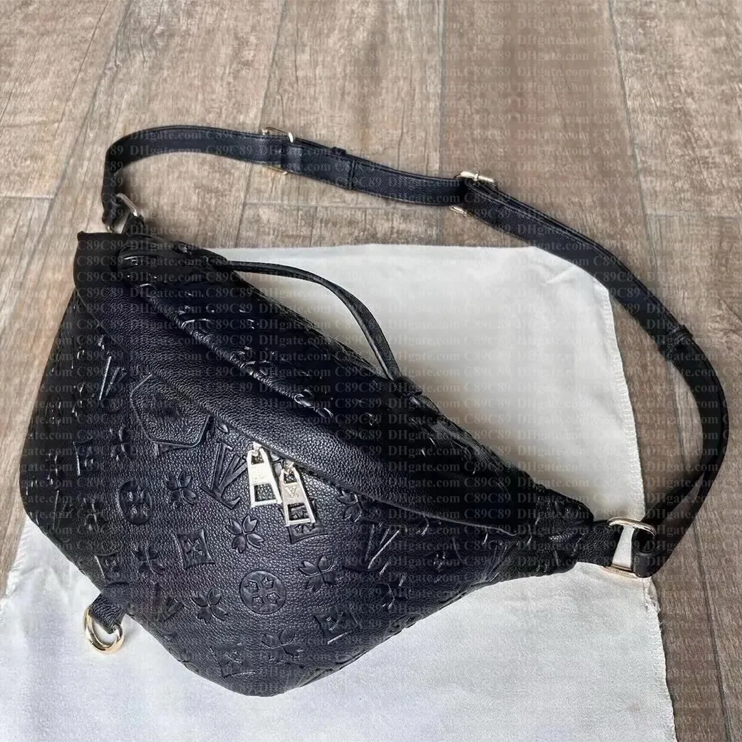 Nuovo designer Marsupio nero Marsupio Cintura Zaino da uomo Tote Borse a tracolla Messenger Borsa da donna Portafoglio moda Borsa a tracolla Fannypa