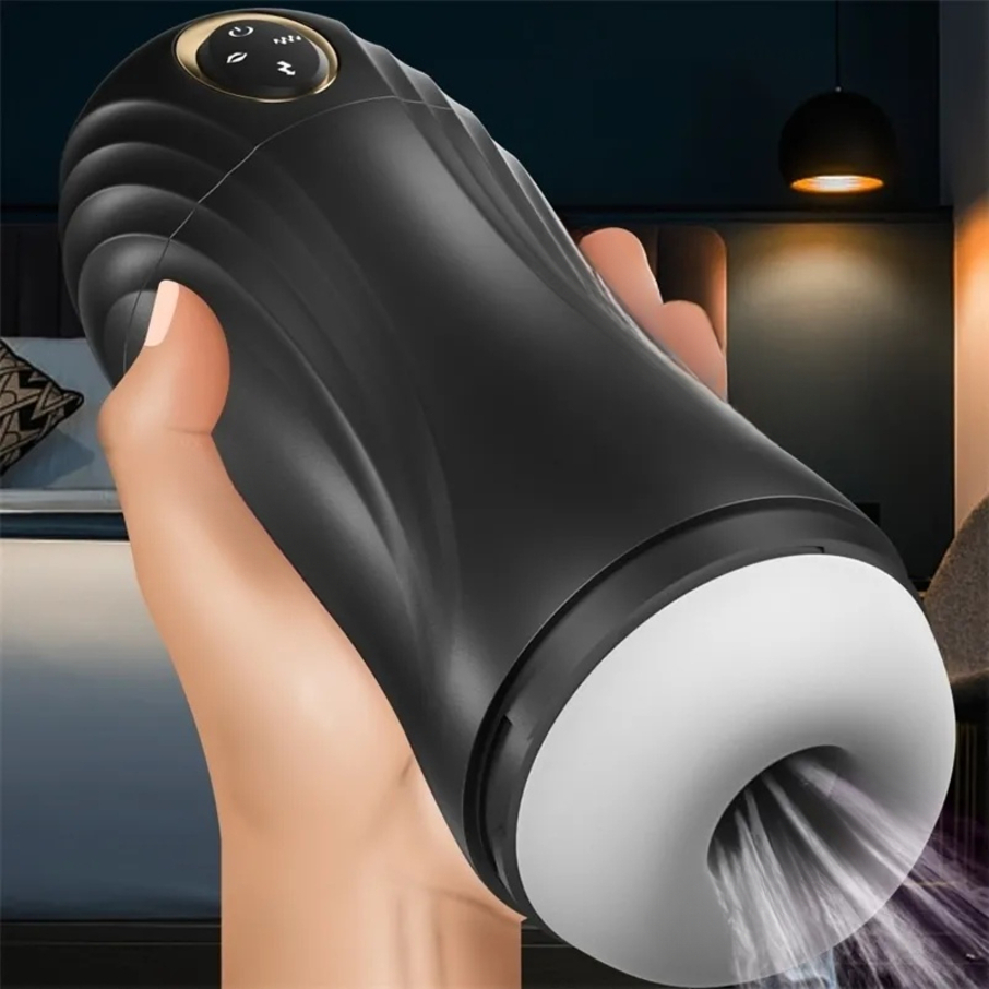 2026 New Male Masturbator Toys Automatic Sucking adult toys Masturbation Cup For Men Deep Throat Oral Vagina Suction Blowjob Vibrating Sex Machine f