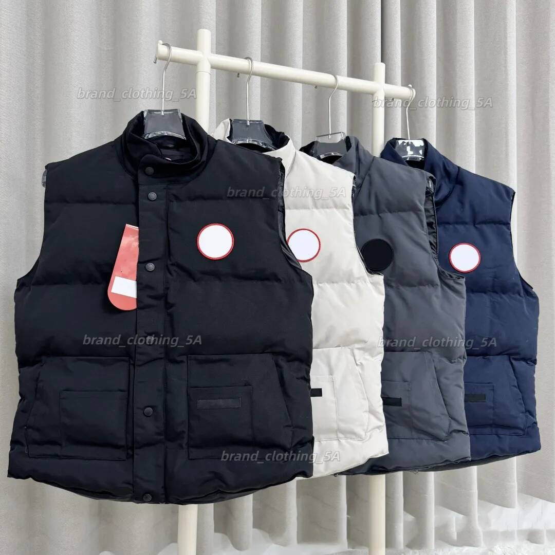 Men's Cananda Gilet Luxury Woman Vest Feather Filled Material Winter high-quality version Jacket Gooses Down Mens Designer Coat Outerwear Luxur