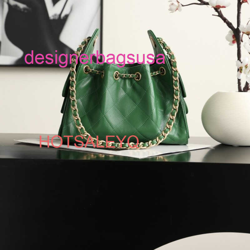 Luxury Designer Bag 25a Spring Summer New Collection Chic Elegant Drawstring Bucket Bag Versatile Shoulder Handheld Crossbody Bag For Women Yqtgood