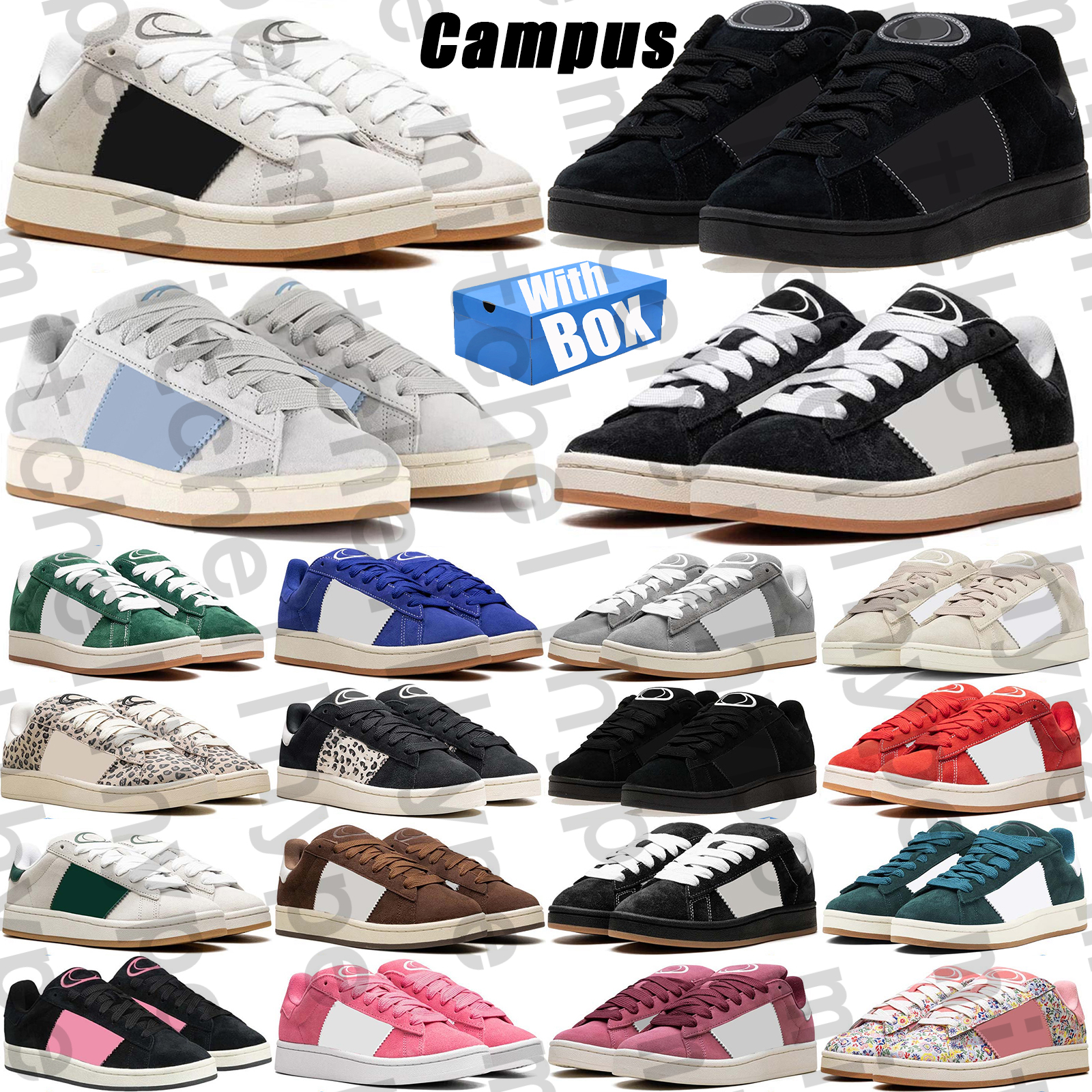 Free Shipping With Box Designer campus00 campusshoe 00s sneakers Sport Shoes mens womens chaussures schuhe scarpe trainers schoenen baskets luxury o