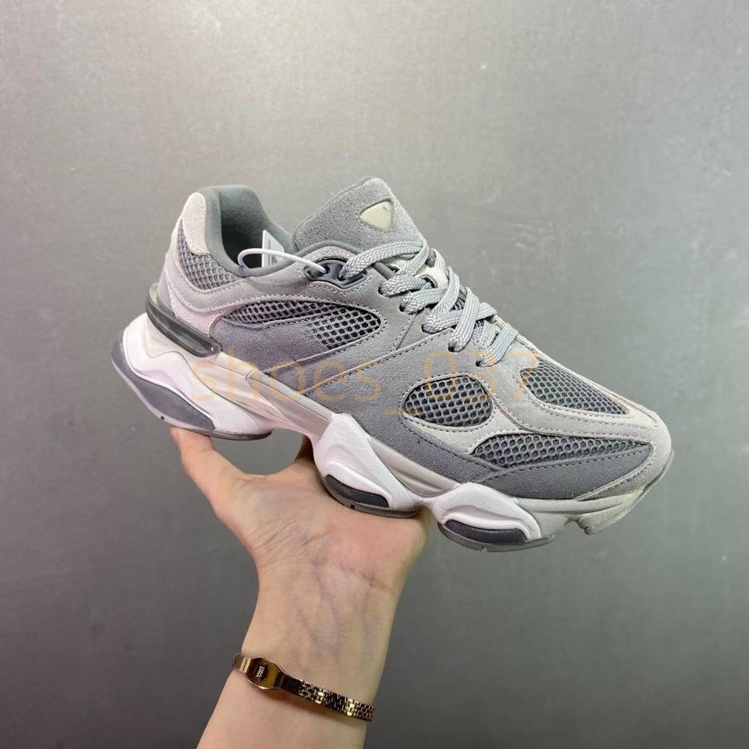 Designer sneakers Running Shoes for Men Women Classic Retro 9060 Chunky Sneakers Suede Mesh Breathable Cushion Outdoor Sports Walking Trainers Size