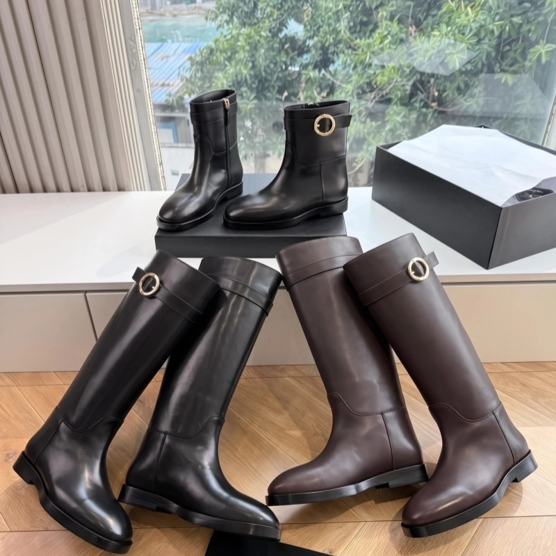 26 New Design Women Knight Boots Waterproof Short Leather Suede Patent Leather Ankle Boots Rain Rubber Construction Kids Shoes Matte Winter Knight K