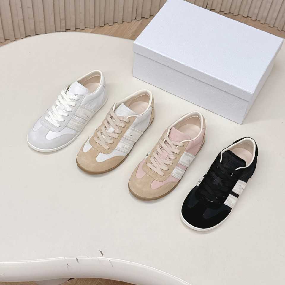 Casual Shoes women's shoes 26 thick-soled German training shoes new women's Forrest Gump-style color-blocked athletic and casual sneakers