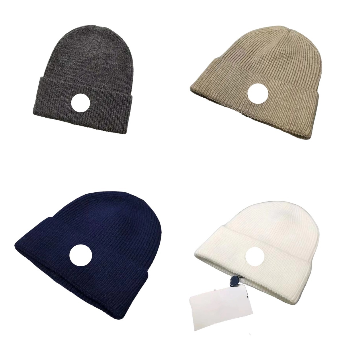 Fashion Knitted Hat Fall winter autumn Warm Letter Beanie for Male and Female Couples Cap Outdoor Ski Skull Caps High Quality d-5