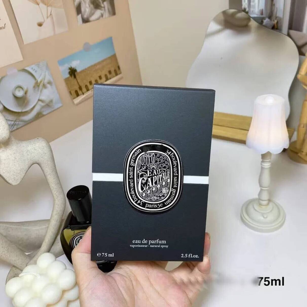 Perfume 2026 Men Women Perfumes Capitale Perfume eau de 75Ml Eau De Long Lasting Fragrance Good Smell EDP Floral Lady Cologne Natural Spray B