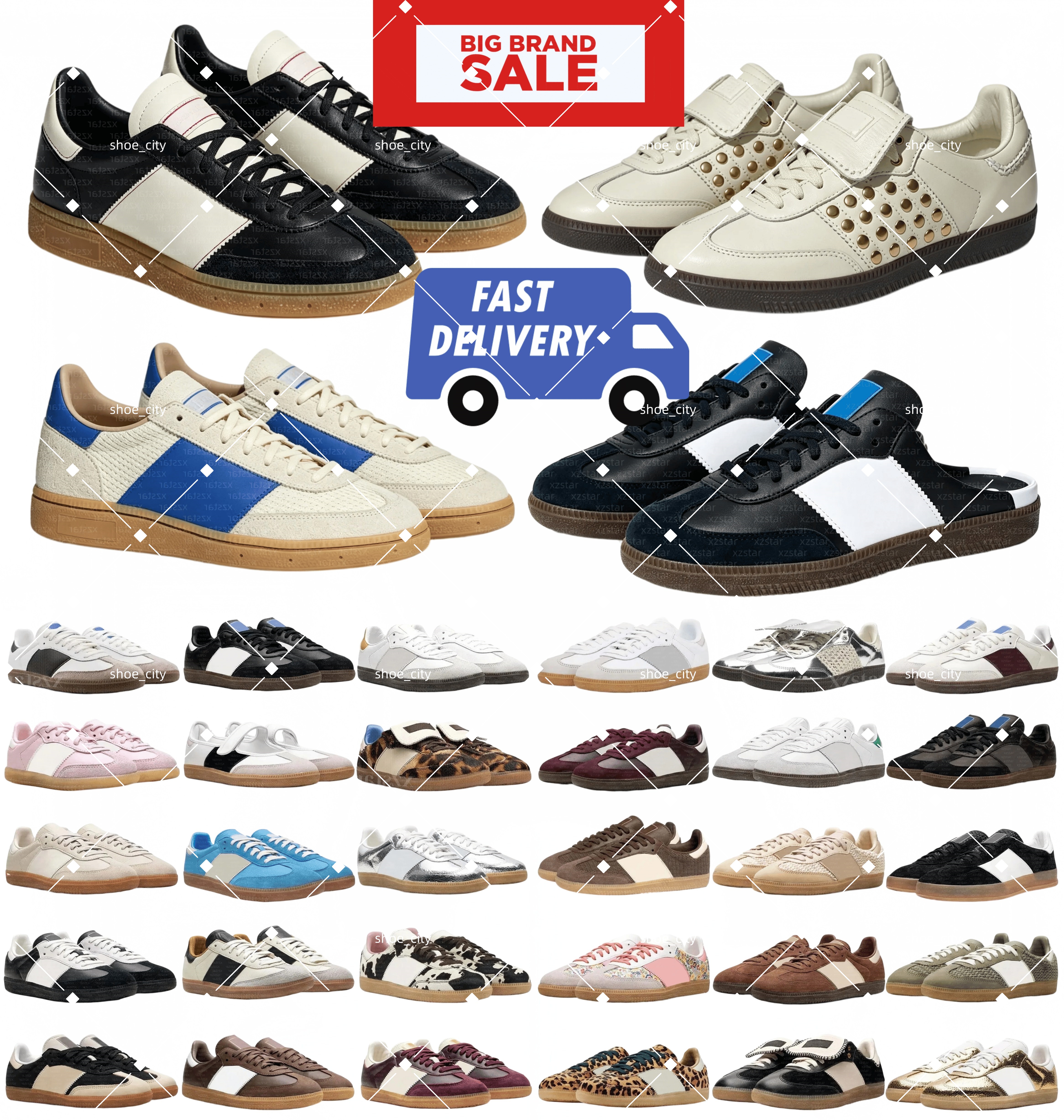 designer trainers 00s men women campus Chunky Retro sneakers leather suede Y2K Flat khaki gum brown skate sports casual shoes 36-45 popular